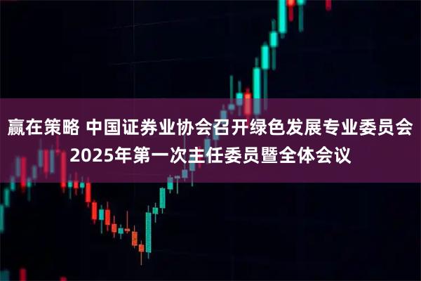 赢在策略 中国证券业协会召开绿色发展专业委员会2025年第一次主任委员暨全体会议