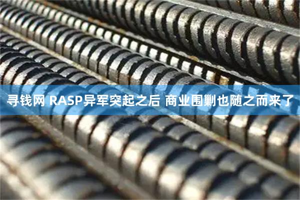 寻钱网 RASP异军突起之后 商业围剿也随之而来了