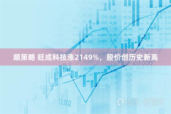 顺策略 旺成科技涨2149%,股价创历史新高